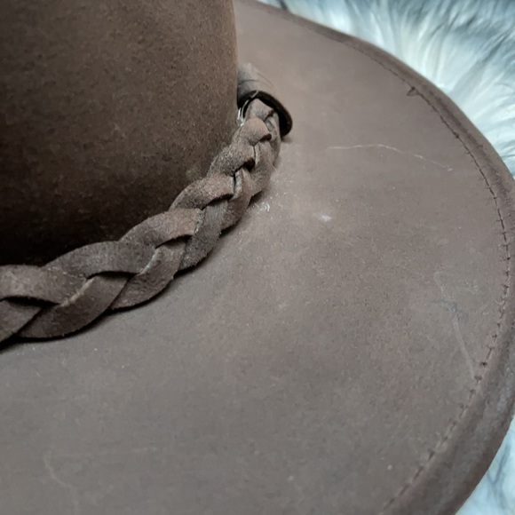 Henschel Hat Company, Stark Leather Australian Hat - Picture 3 of 6